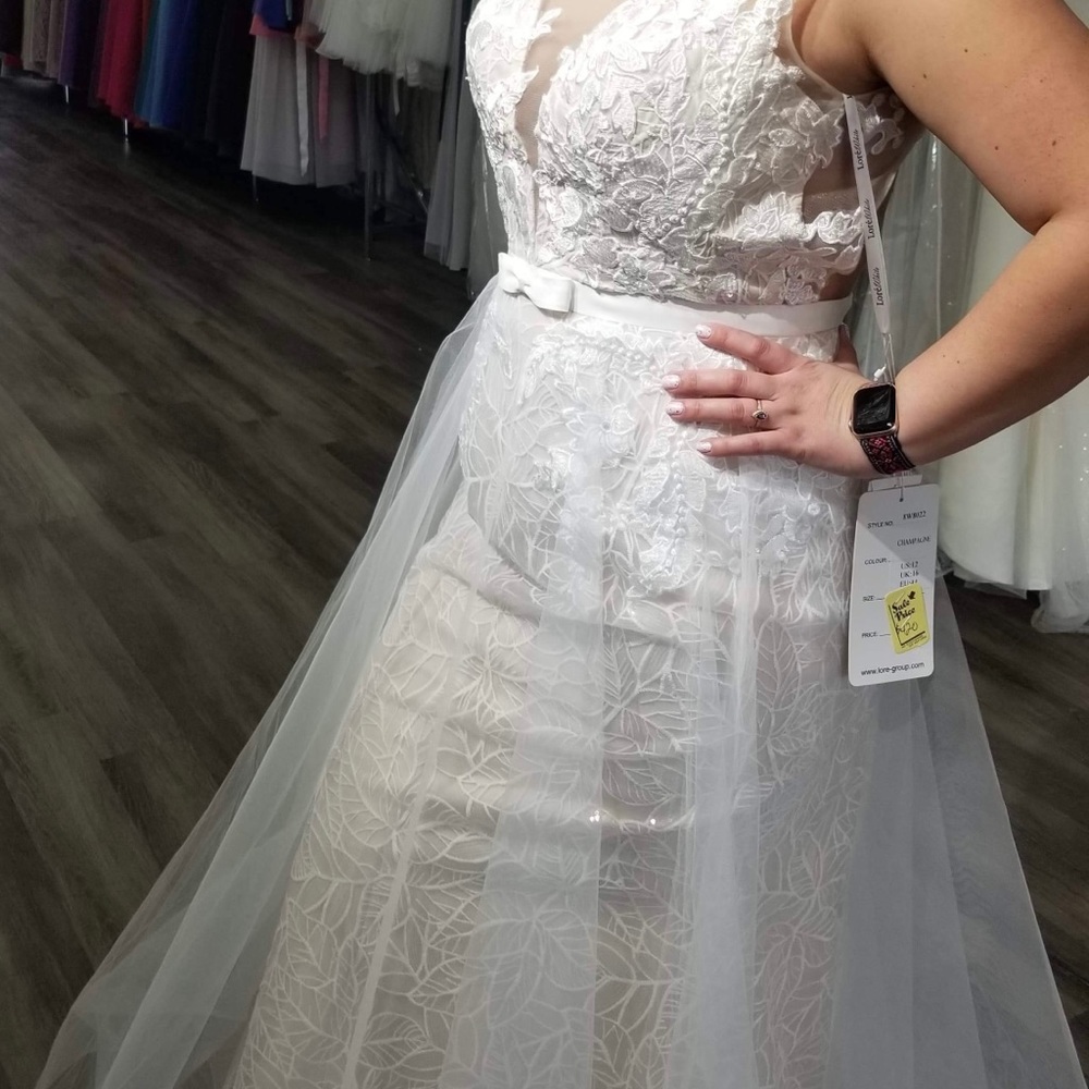 Wedding dress size 12